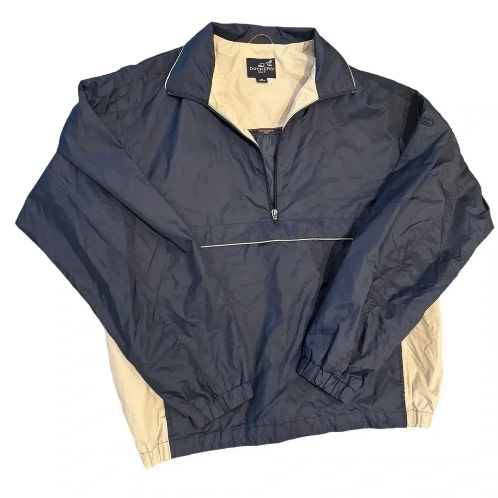 Men’s Dockers Golf Windbreaker Quarter Zip